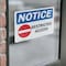 Signmission Restricted Access Sign, Vinyl Decal, 10in W x 7in L, 2PK OS-2PACK-NS-D-710-L-18072 - alternate 4